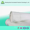 Polyester filter bag coating with PTFE